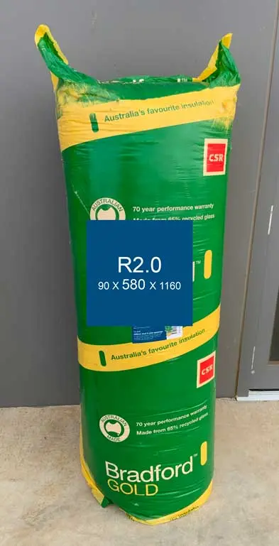 Bradford Gold Wall Insulation R2.0 580mm